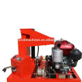 FL1-20 Diesel engine small scale production machine brick block making machine